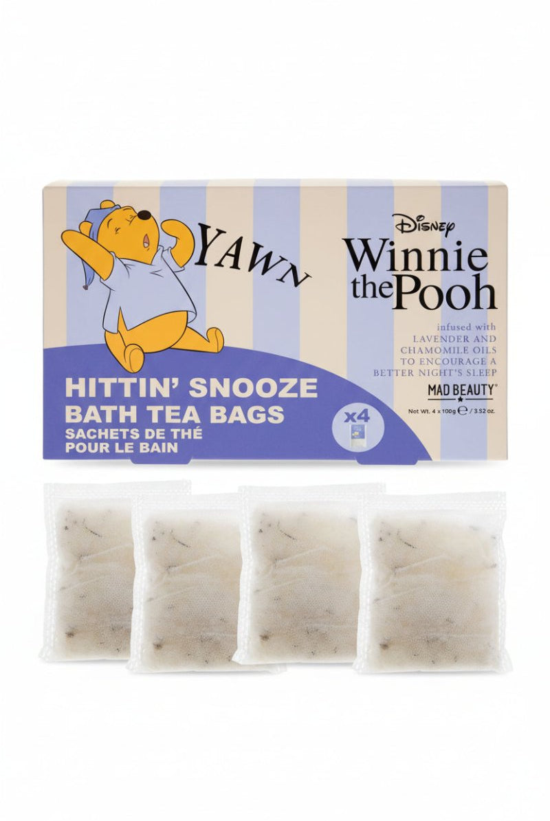 Shop Mad Beauty Disney Winnie The Pooh Bath Tea Bags Body Wash for women – premium loungewear and festival fashion at Spoiled Brat