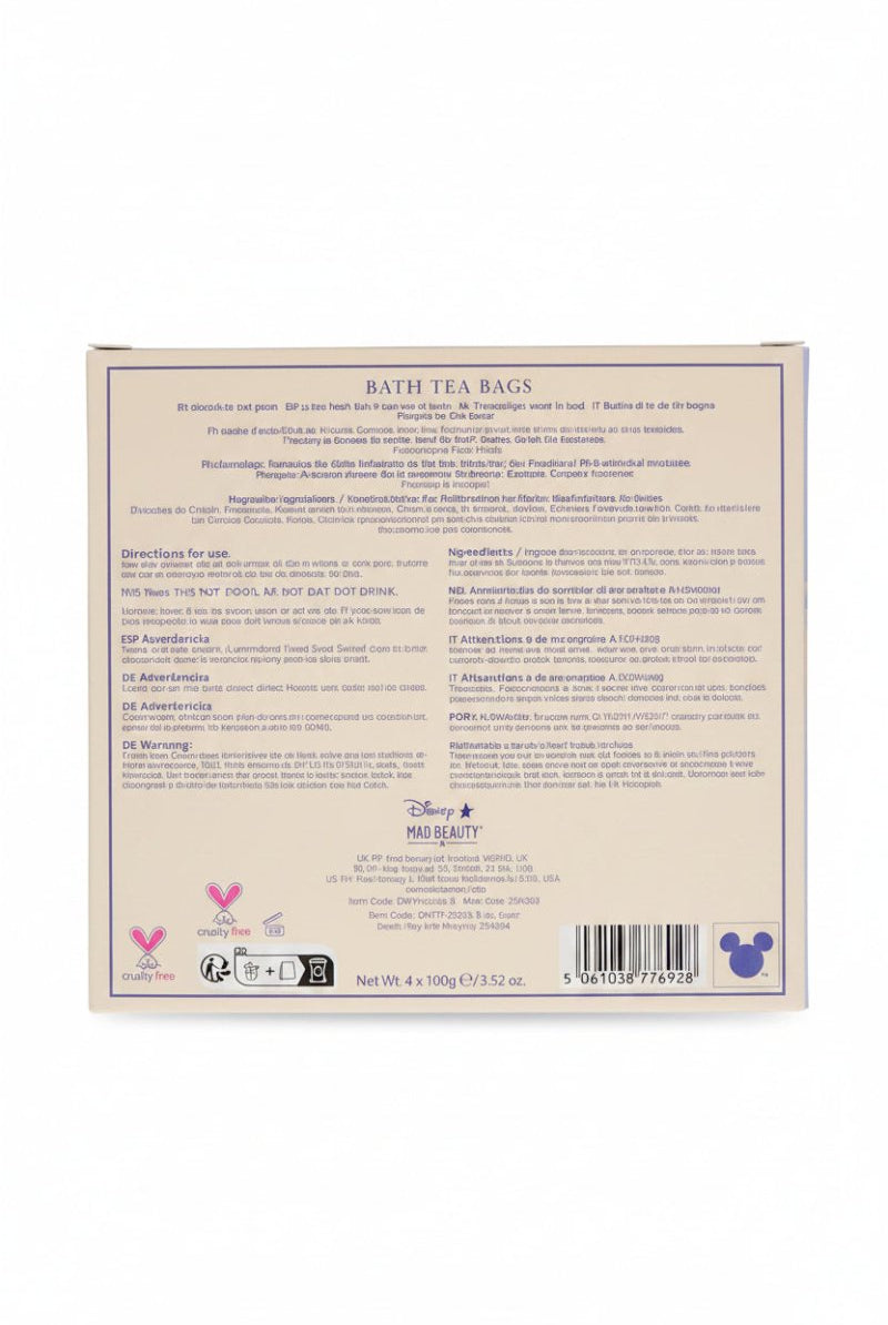 Shop Mad Beauty Disney Winnie The Pooh Bath Tea Bags Body Wash for women – premium loungewear and festival fashion at Spoiled Brat