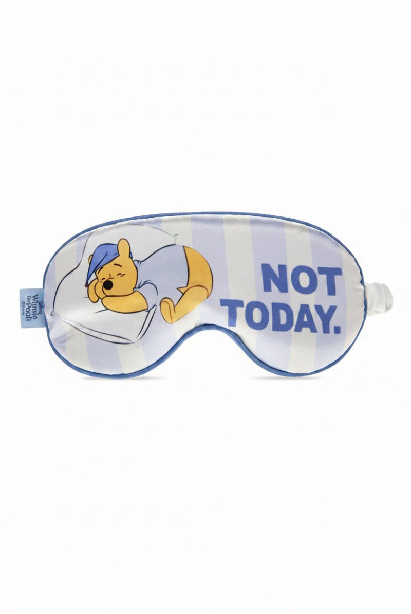 Shop Mad Beauty Disney Winnie The Pooh 'Not Today' Sleep Mask Sleep Mask for women – premium loungewear and festival fashion at Spoiled Brat