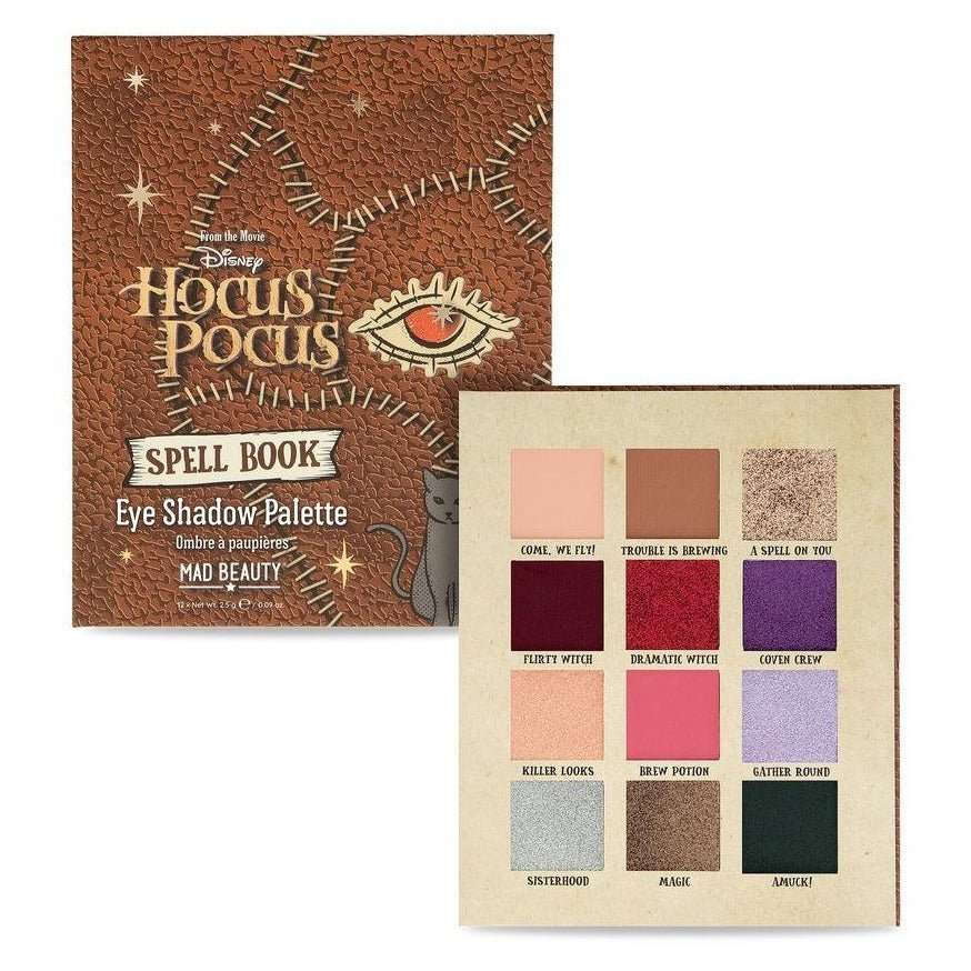 Mad Beauty x Disney Hocus Pocus Eyeshadow Pallet Eyeshadow by Mad Beauty as seen on celebrities