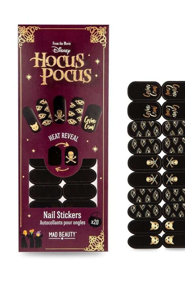 Mad Beauty x Disney Hocus Pocus Heat 2 X Nail Stickers Nail Polish by Mad Beauty as seen on celebrities