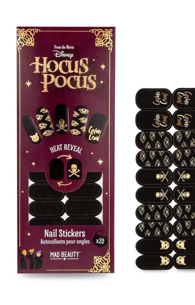 Mad Beauty x Disney Hocus Pocus Heat 2 X Nail Stickers Nail Polish by Mad Beauty as seen on celebrities