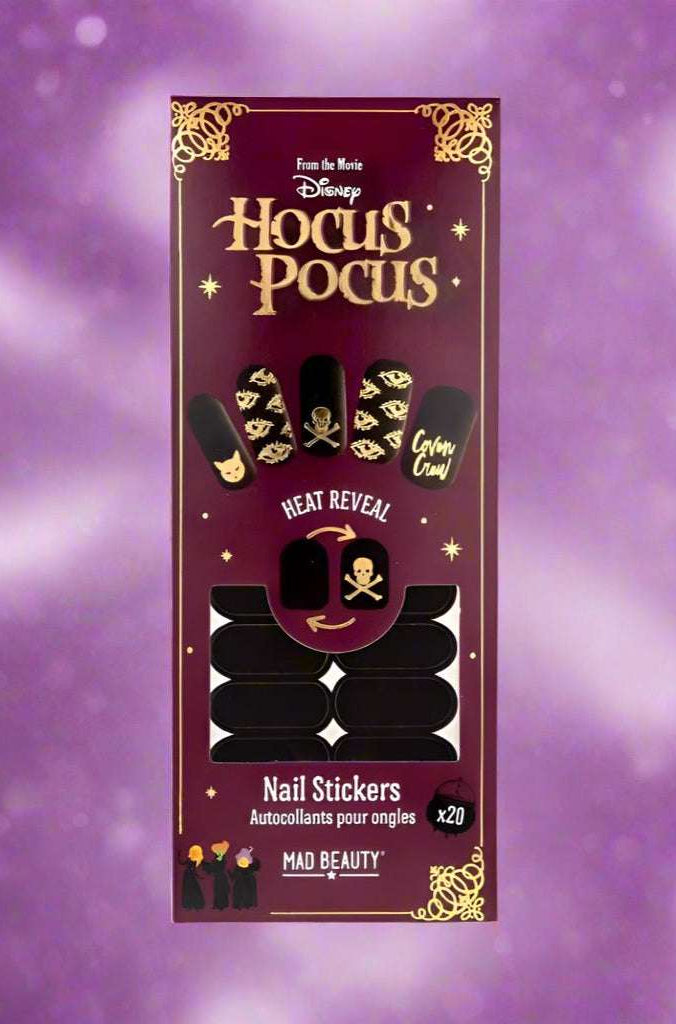 Mad Beauty x Disney Hocus Pocus Heat 2 X Nail Stickers Nail Polish by Mad Beauty as seen on celebrities