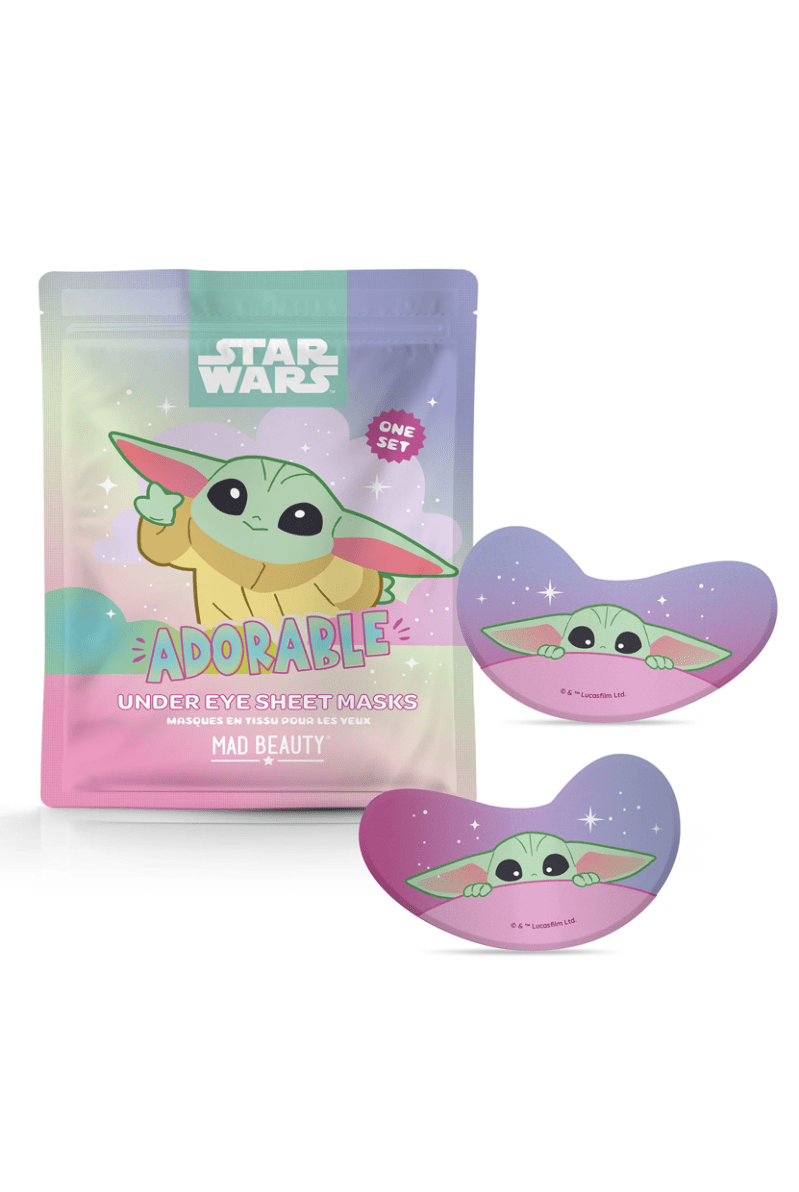 Shop Mad Beauty Star Wars Grogu Under Eye Mask Collection (3 sets) Beauty Product for women – premium loungewear and festival fashion at Spoiled Brat