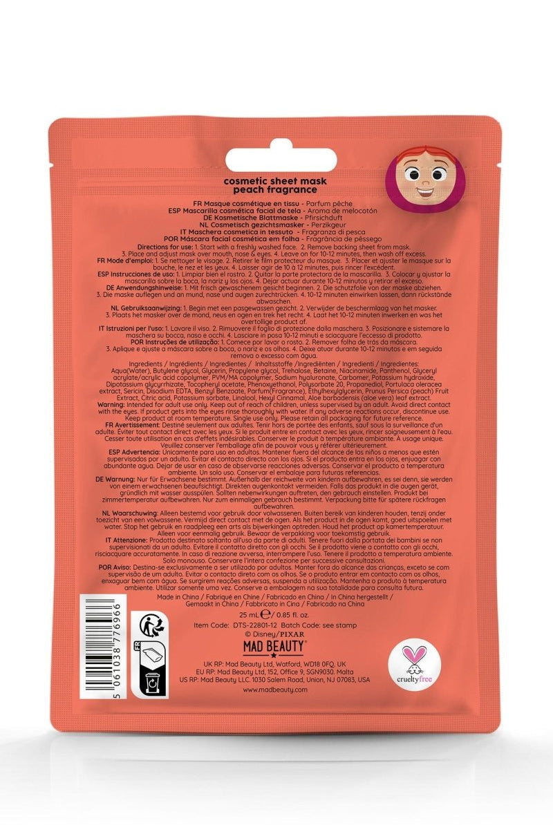 Shop Mad Beauty Toy Story Cosmetic Sheet Face Mask Jessie Face Mask for women – premium loungewear and festival fashion at Spoiled Brat