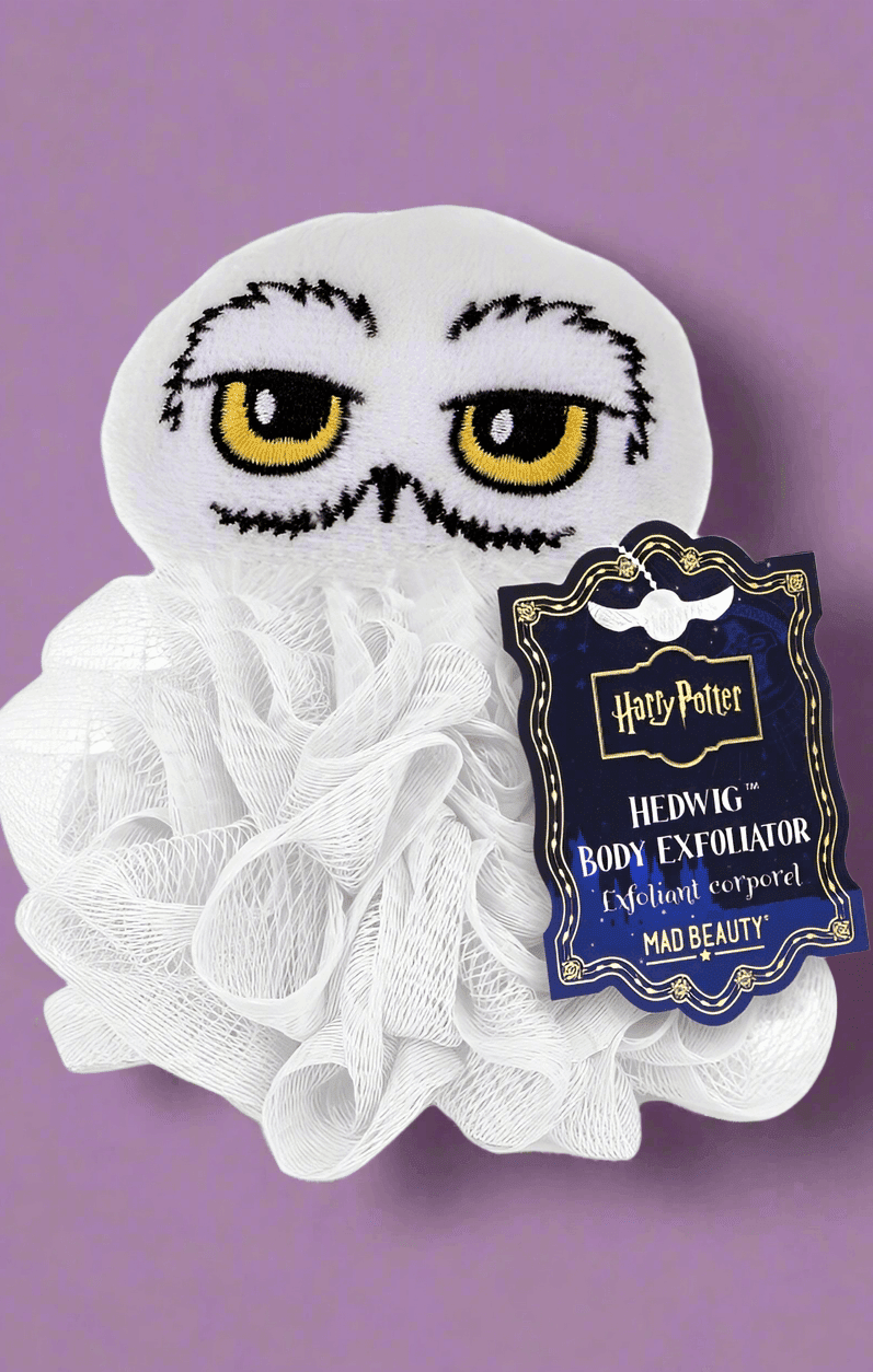 Shop Mad Beauty Warner Brothers Harry Potter Hedwig Body Exfoliator Gifts for women – premium loungewear and festival fashion at Spoiled Brat