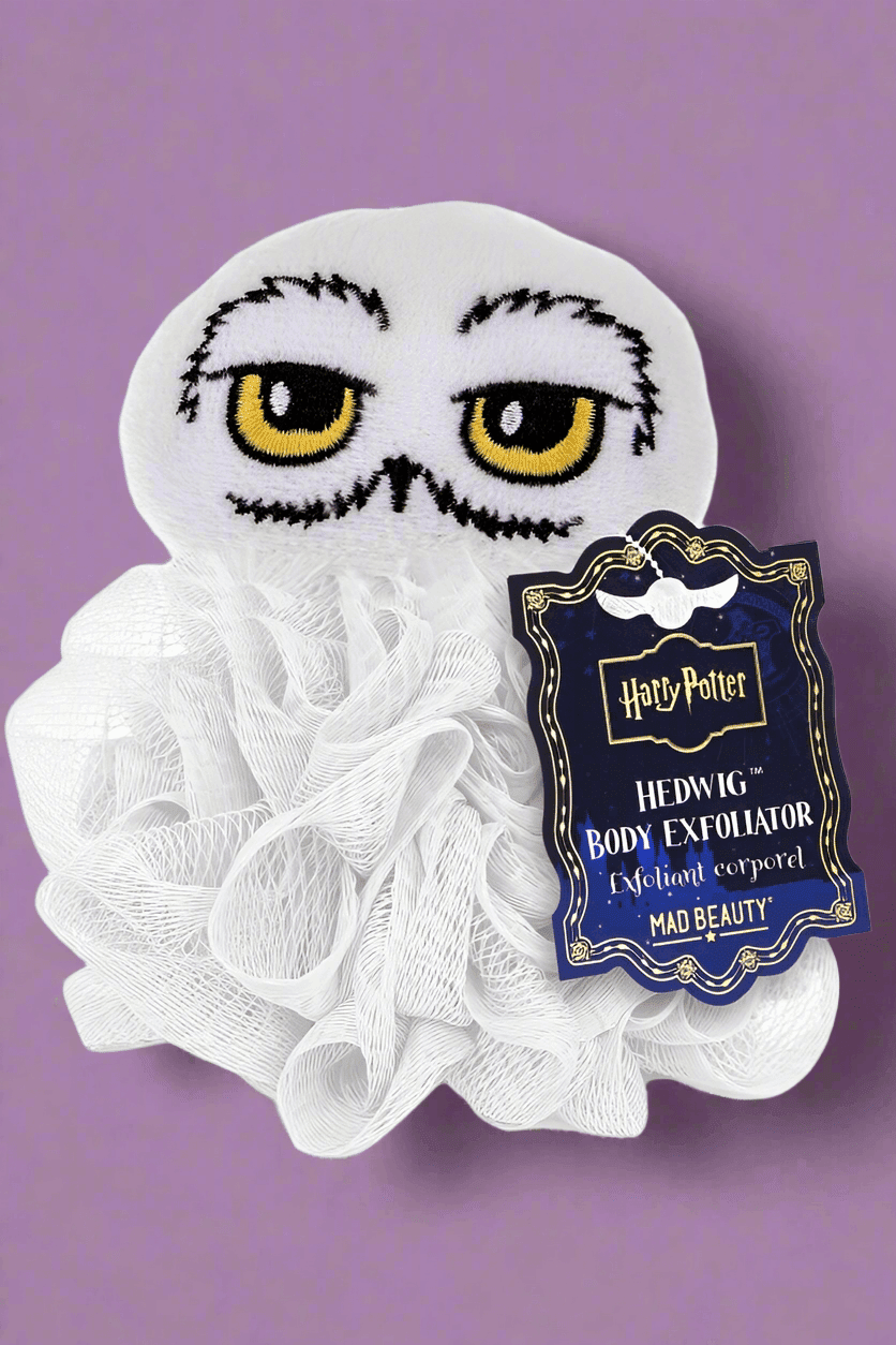 Warner Brothers Harry Potter Hedwig Body Exfoliator by Mad Beauty – Gifts – | Spoiled Brat UK
