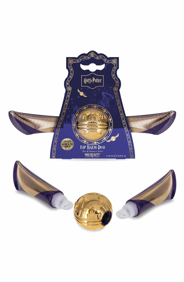 Shop Mad Beauty Warner Brothers Harry Potter Lip Balm Duo Lip Balm for women – premium loungewear and festival fashion at Spoiled Brat