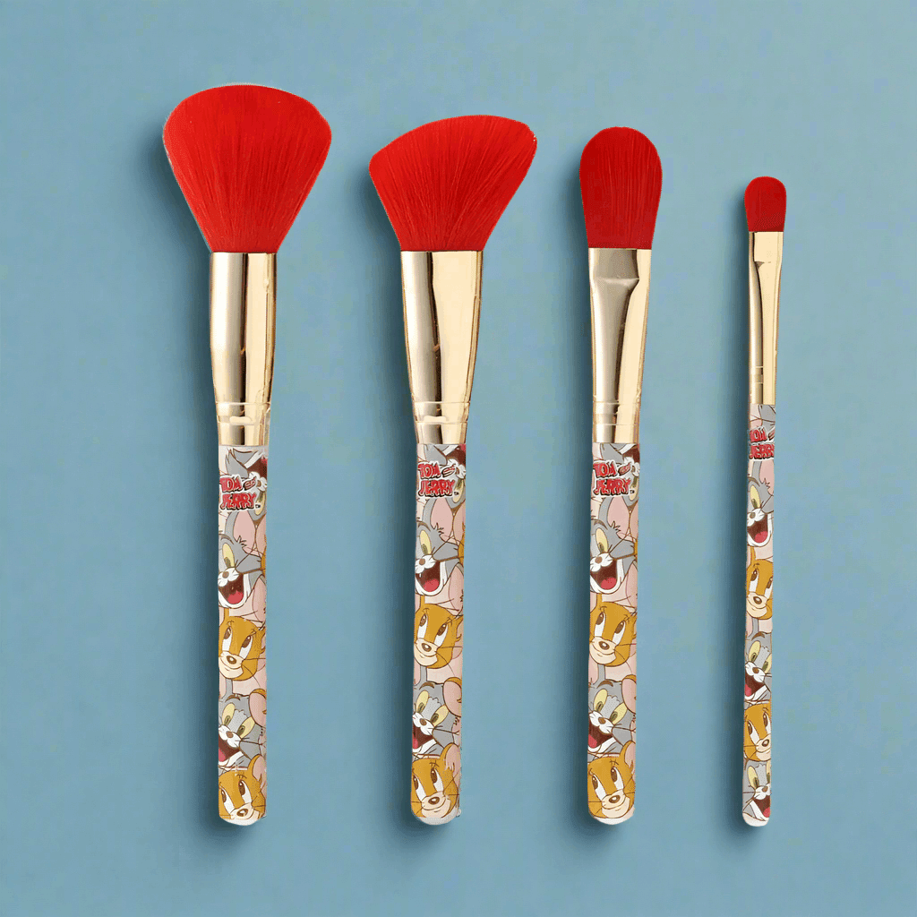 Shop Mad Beauty Warner Brothers Tom & Jerry Cosmetic Brush Set Makeup Brushes for women – premium loungewear and festival fashion at Spoiled Brat