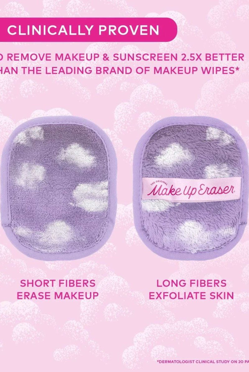 Shop Makeup Eraser Cloud 9 7 - Day MakeUp Eraser Set & Cosmetic Bag Beauty Product for women – premium loungewear and festival fashion at Spoiled Brat