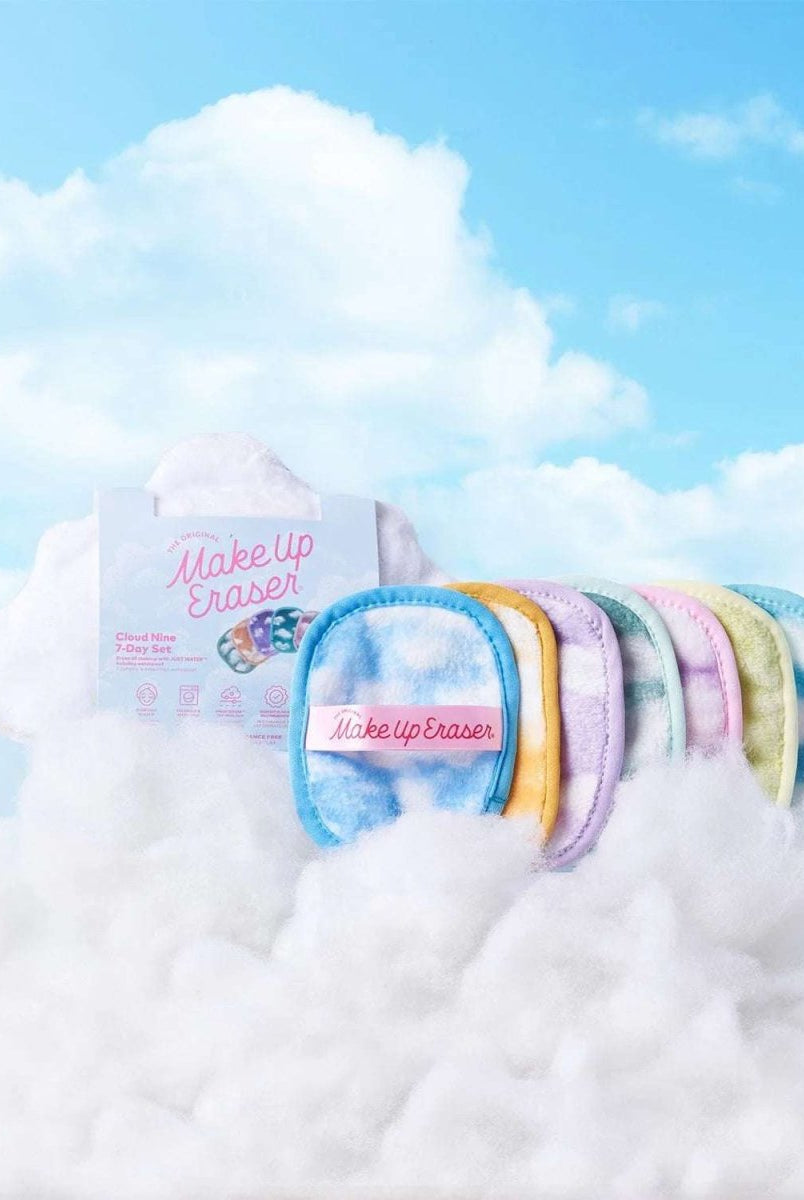 Shop Makeup Eraser Cloud 9 7 - Day MakeUp Eraser Set & Cosmetic Bag Beauty Product for women – premium loungewear and festival fashion at Spoiled Brat