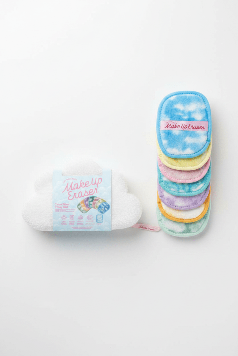 Shop Makeup Eraser Cloud 9 7 - Day MakeUp Eraser Set & Cosmetic Bag Beauty Product for women – premium loungewear and festival fashion at Spoiled Brat