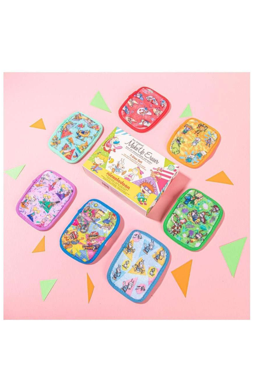 Makeup Eraser 90's Nickelodeon 7 Day Set Beauty Product by Makeup Eraser as seen on celebrities