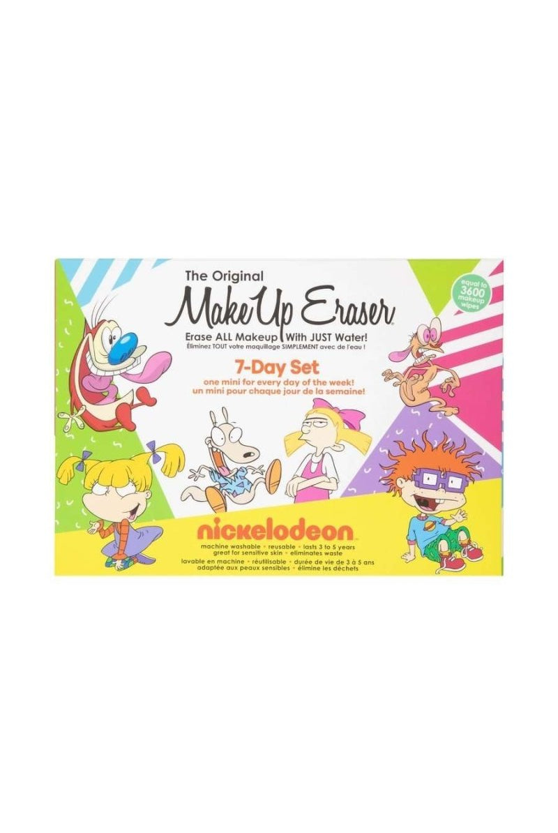 Shop Makeup Eraser Makeup Eraser 90's Nickelodeon 7 Day Set Beauty Product for women – premium loungewear and festival fashion at Spoiled Brat