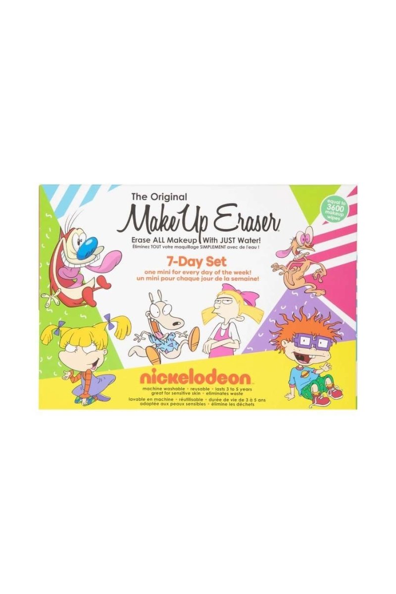 Shop Makeup Eraser Makeup Eraser 90's Nickelodeon 7 Day Set Beauty Product for women – premium loungewear and festival fashion at Spoiled Brat