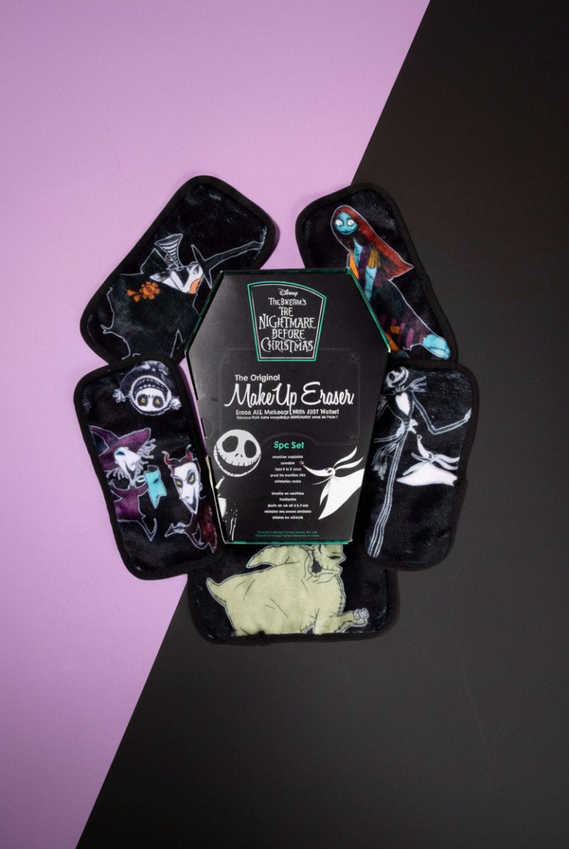 Shop Makeup Eraser Makeup Eraser Disney Nightmare Before Christmas 5pc Mini Set Beauty Product for women – premium loungewear and festival fashion at Spoiled Brat