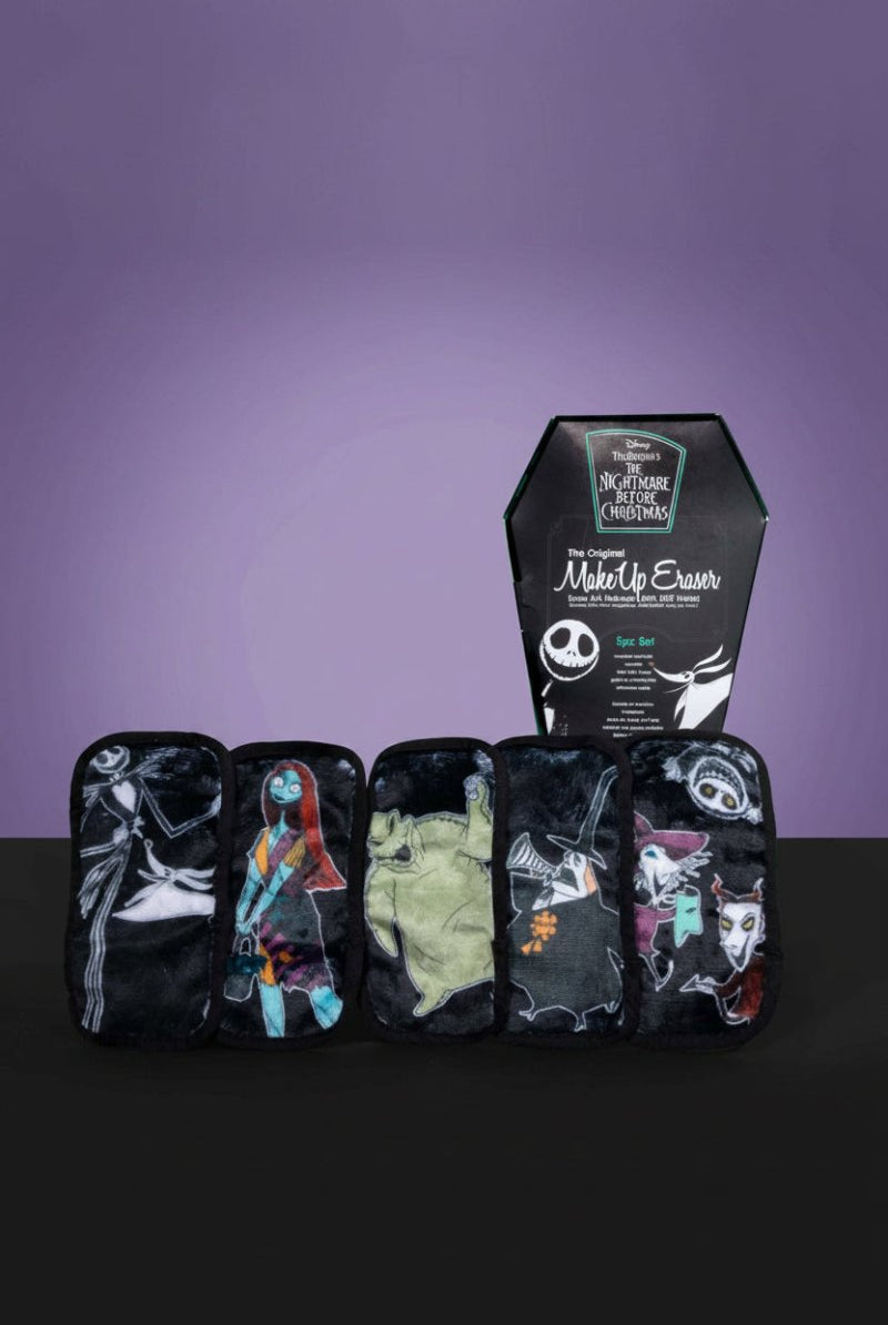 Shop Makeup Eraser Makeup Eraser Disney Nightmare Before Christmas 5pc Mini Set Beauty Product for women – premium loungewear and festival fashion at Spoiled Brat