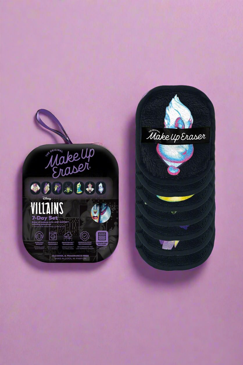 Shop Makeup Eraser Makeup Eraser Disney © Villains 7 - Day Set Beauty Product for women – premium loungewear and festival fashion at Spoiled Brat