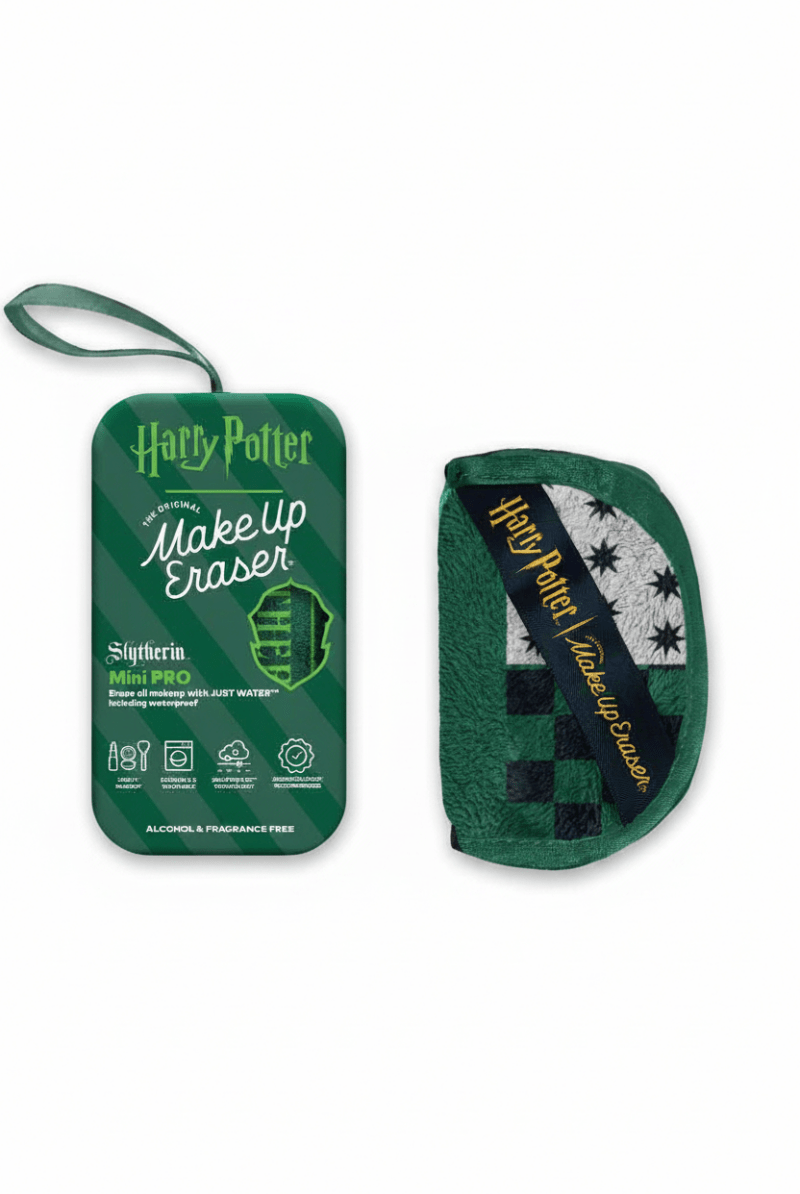 Shop Makeup Eraser Makeup Eraser Harry Potter™ Slytherin Mini PRO Beauty Product for women – premium loungewear and festival fashion at Spoiled Brat