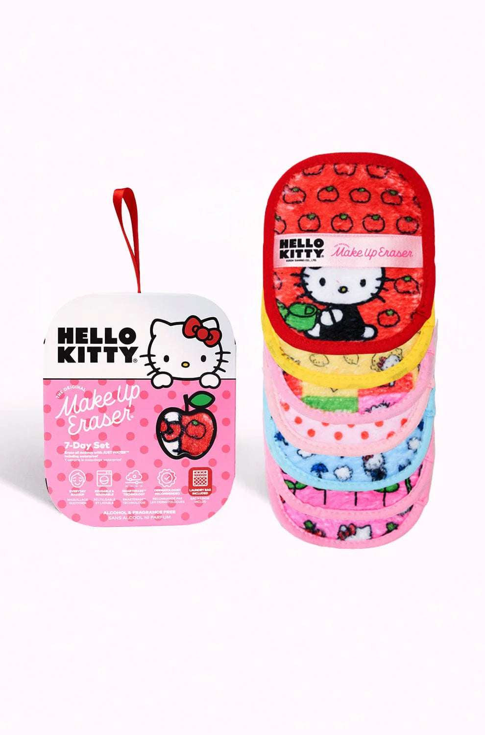 Shop Makeup Eraser Makeup Eraser Hello Kitty 7 - Day Classic Set Beauty Product for women – premium loungewear and festival fashion at Spoiled Brat