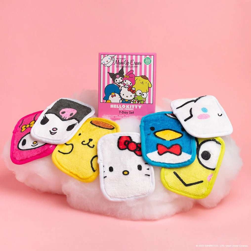 Shop Makeup Eraser Makeup Eraser Hello Kitty 7 - Day Set Beauty Product for women – premium loungewear and festival fashion at Spoiled Brat