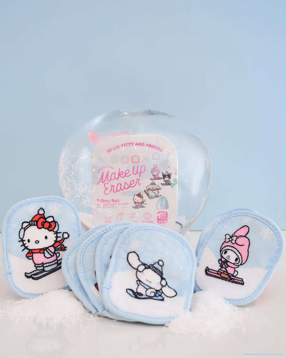 Shop Makeup Eraser Makeup Eraser Hello Kitty & Friends Aspen Vacation 7 - Day Set © Sanrio Beauty Product for women – premium loungewear and festival fashion at Spoiled Brat