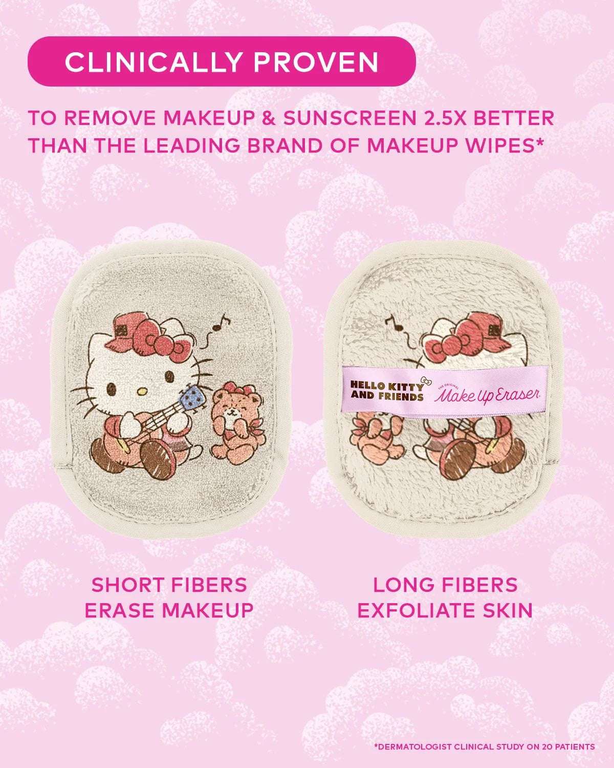 Shop Makeup Eraser Makeup Eraser Hello Kitty & Friends Camping 7 - Day Set © Sanrio Beauty Product for women – premium loungewear and festival fashion at Spoiled Brat