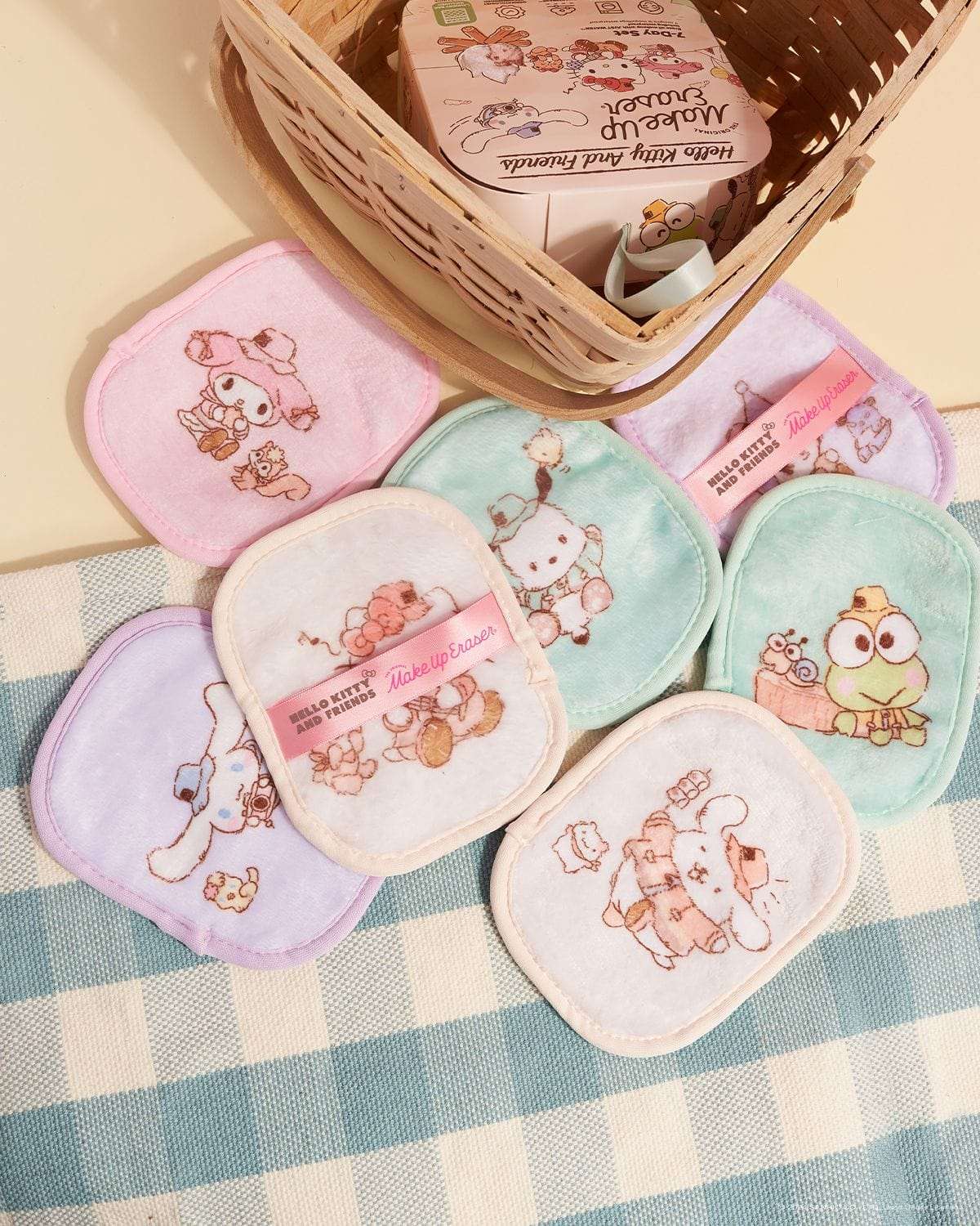 Shop Makeup Eraser Makeup Eraser Hello Kitty & Friends Camping 7 - Day Set © Sanrio Beauty Product for women – premium loungewear and festival fashion at Spoiled Brat