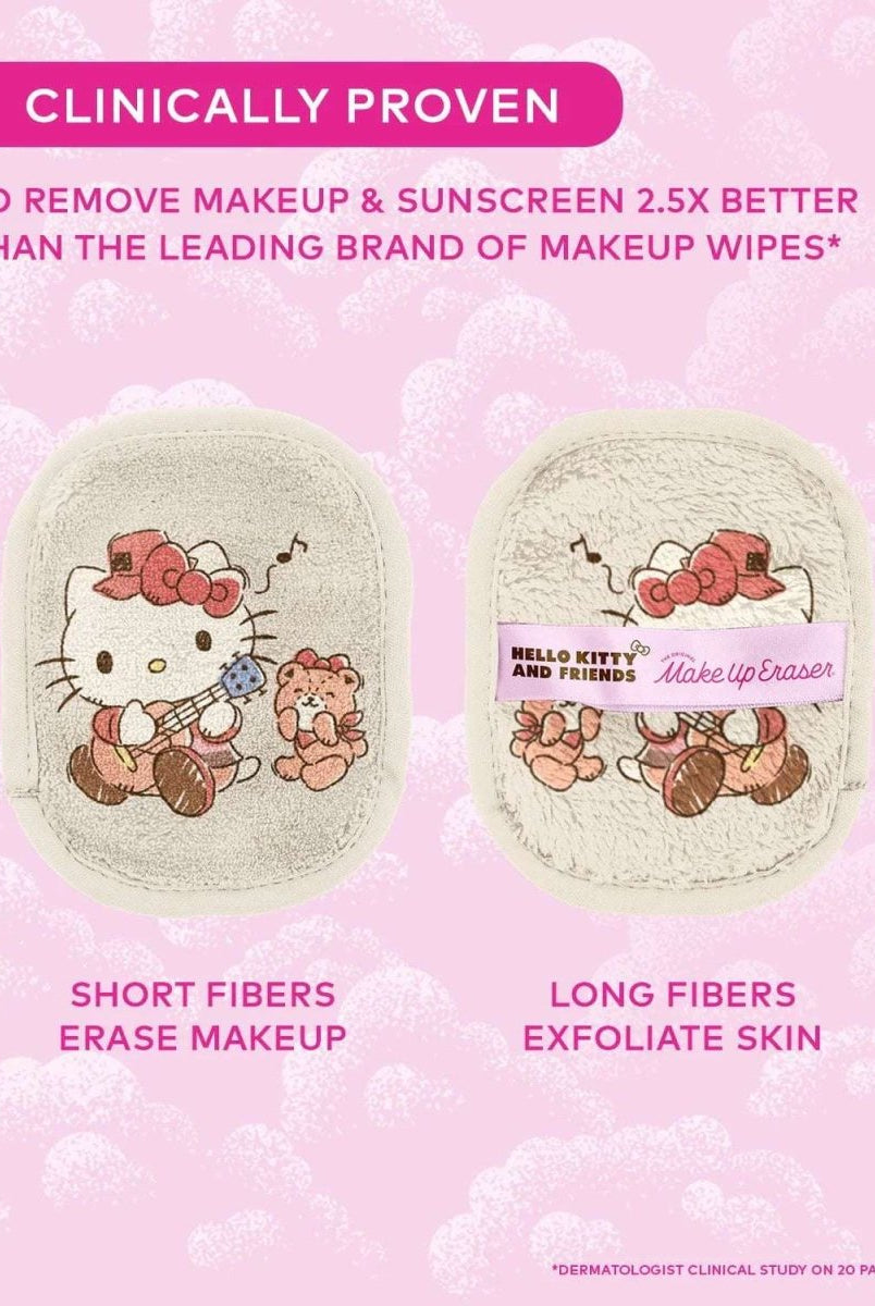 Shop Makeup Eraser Makeup Eraser Hello Kitty & Friends Camping 7 - Day Set © Sanrio Beauty Product for women – premium loungewear and festival fashion at Spoiled Brat