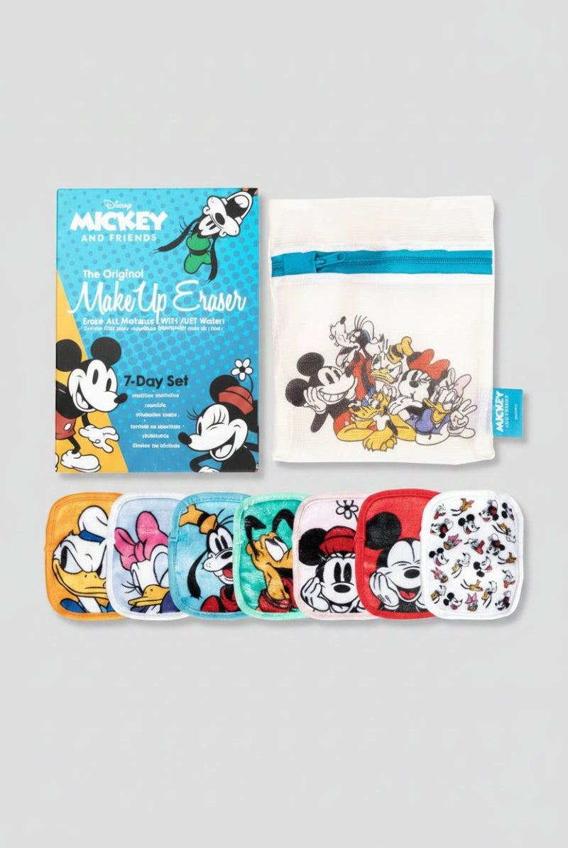Shop Makeup Eraser Makeup Eraser Mickey & Friends 7 - Day Set Beauty Product for women – premium loungewear and festival fashion at Spoiled Brat