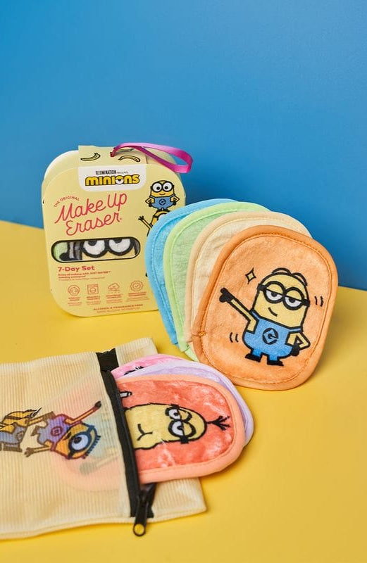 Shop Makeup Eraser Makeup Eraser Minions 7 - Day Set Beauty Product for women – premium loungewear and festival fashion at Spoiled Brat