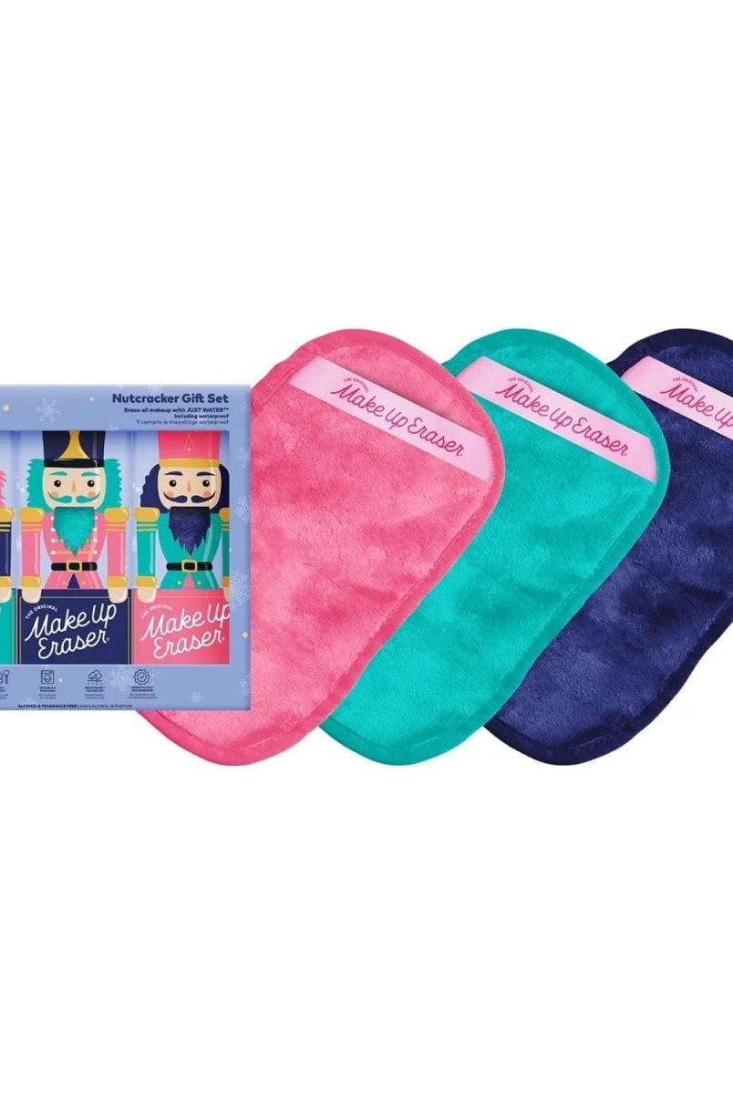 Shop Makeup Eraser Makeup Eraser Nutcracker 3pc Mini PRO Holiday Set Beauty Product for women – premium loungewear and festival fashion at Spoiled Brat