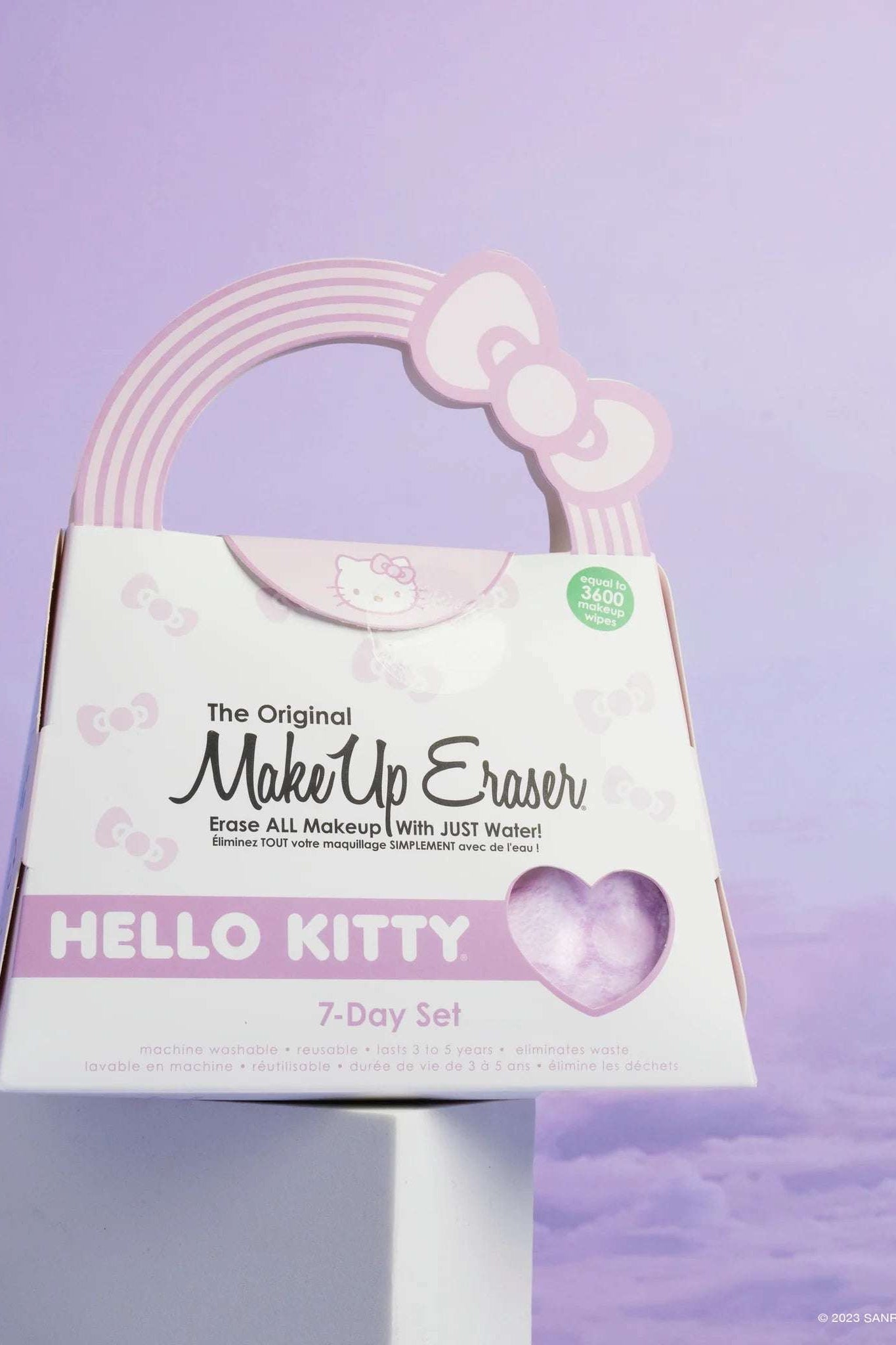 Makeup Eraser Pastel Hello Kitty 7-Day Set Beauty Product by Makeup Eraser as seen on celebrities