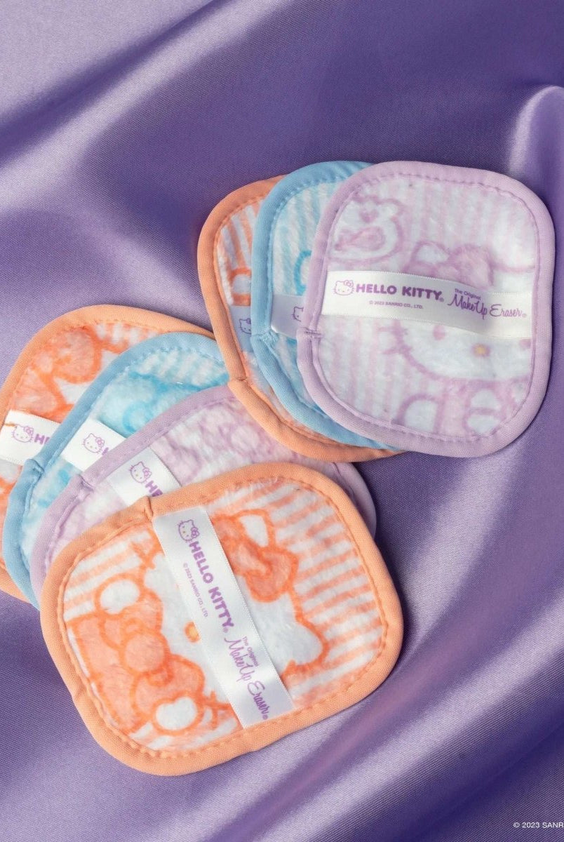 Shop Makeup Eraser Makeup Eraser Pastel Hello Kitty 7 - Day Set Beauty Product for women – premium loungewear and festival fashion at Spoiled Brat