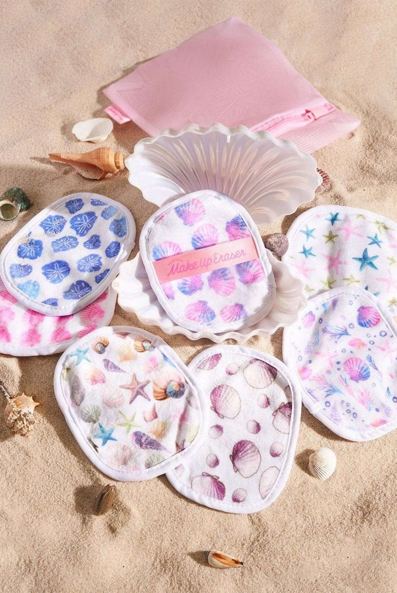 Shop Makeup Eraser Makeup Eraser Seashells 7 - Day Set Beauty Product for women – premium loungewear and festival fashion at Spoiled Brat