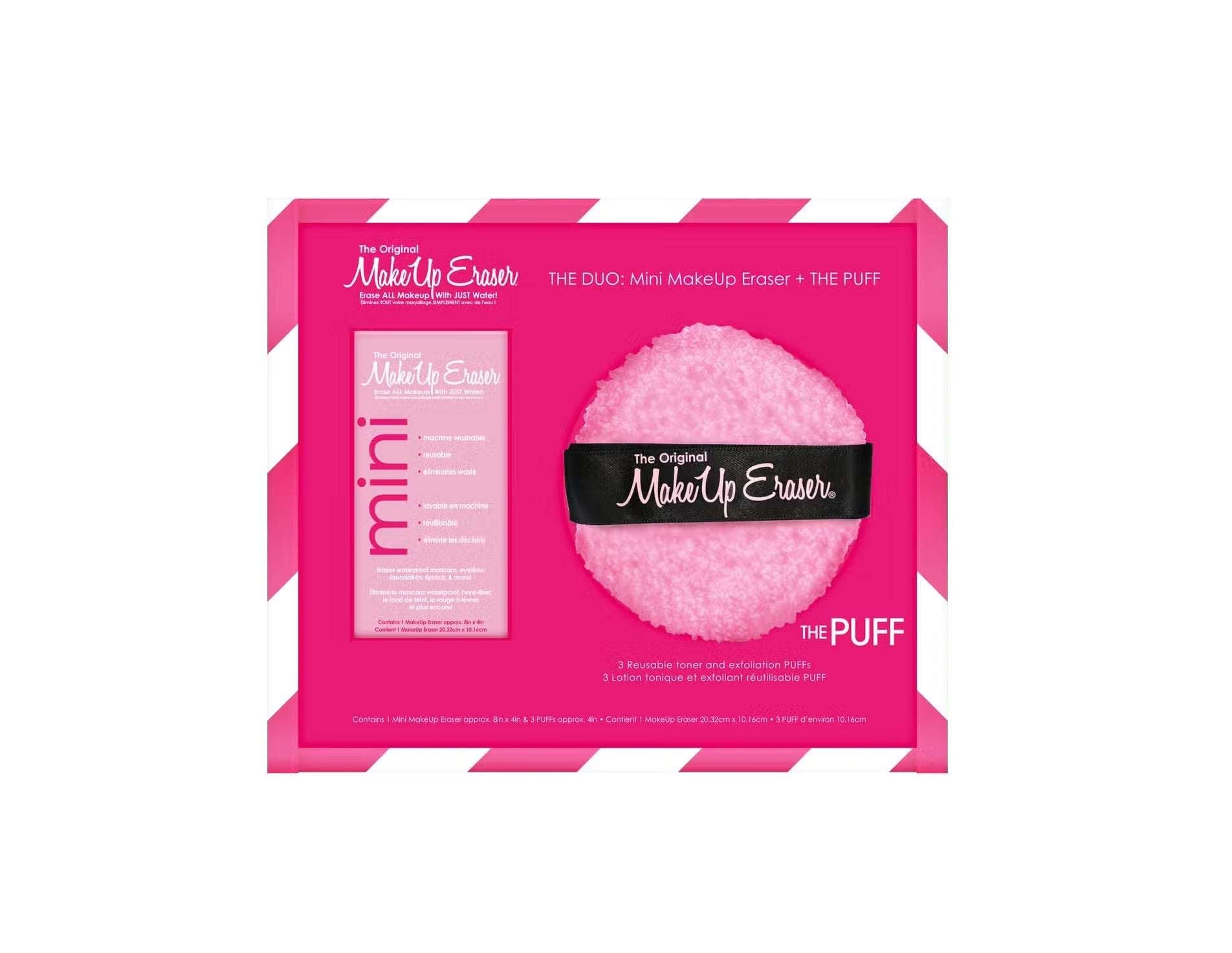 Shop Makeup Eraser Makeup Eraser the Duo: Mini MakeUp Eraser + the Puff | Holiday Gift Set Beauty Product for women – premium loungewear and festival fashion at Spoiled Brat
