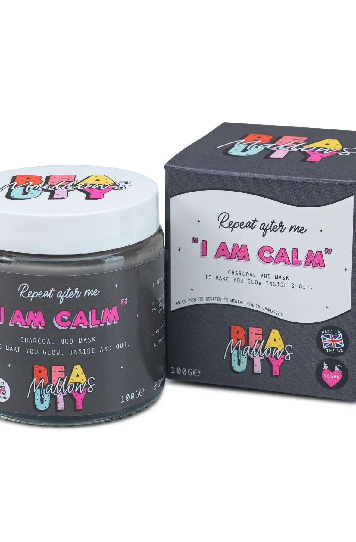 Mallows Beauty Charcoal Mud Mask Face Mask by Mallows Beauty as seen on celebrities