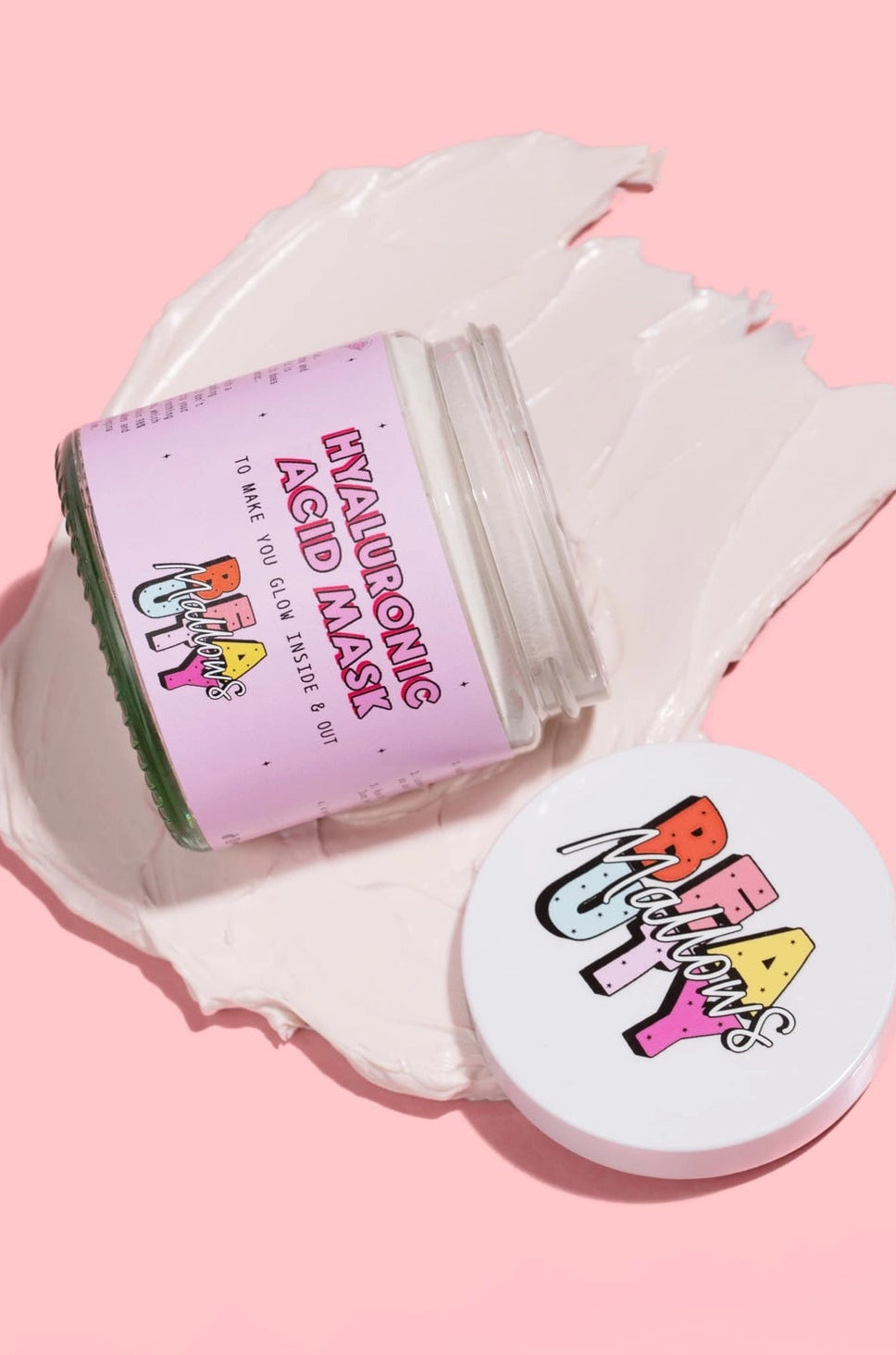 Shop Mallows Beauty Mallows Beauty Hyaluronic Acid Pink Clay Face Mask Beauty Kit for women – premium loungewear and festival fashion at Spoiled Brat