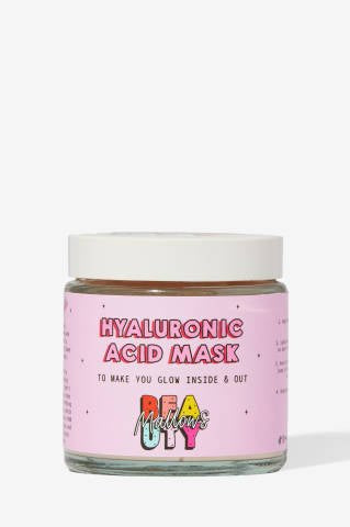 Shop Mallows Beauty Mallows Beauty Hyaluronic Acid Pink Clay Face Mask Beauty Kit for women – premium loungewear and festival fashion at Spoiled Brat
