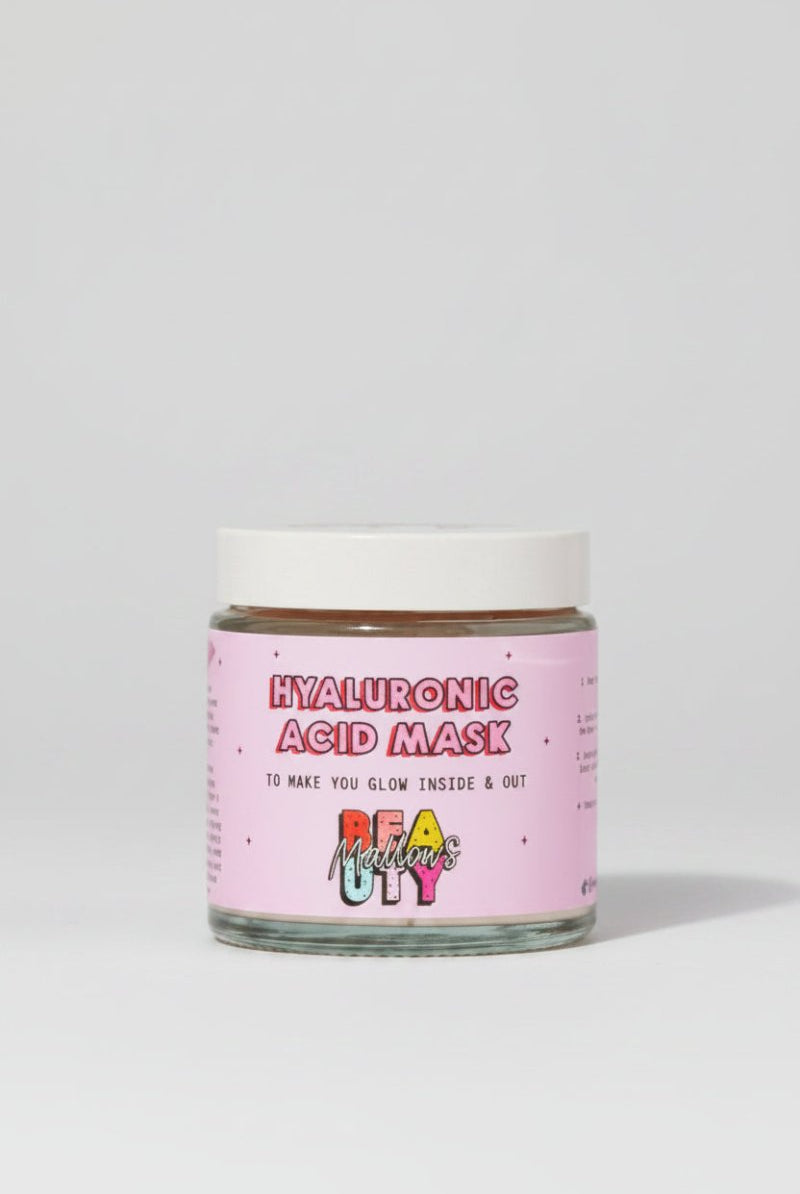 Shop Mallows Beauty Mallows Beauty Hyaluronic Acid Pink Clay Face Mask Beauty Kit for women – premium loungewear and festival fashion at Spoiled Brat