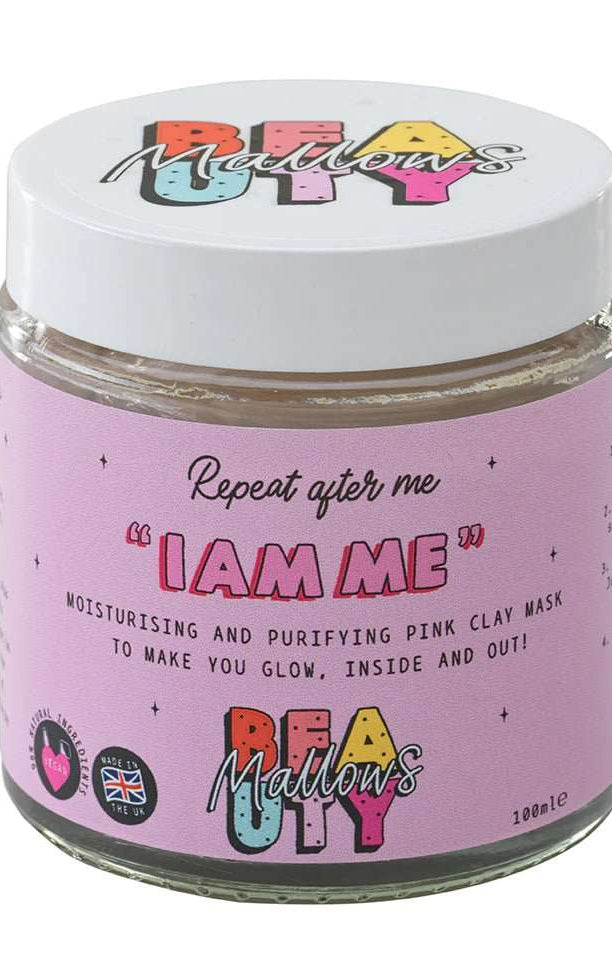 Mallows Beauty Watermelon Pink Clay Face Mask Beauty Kit by Mallows Beauty as seen on celebrities