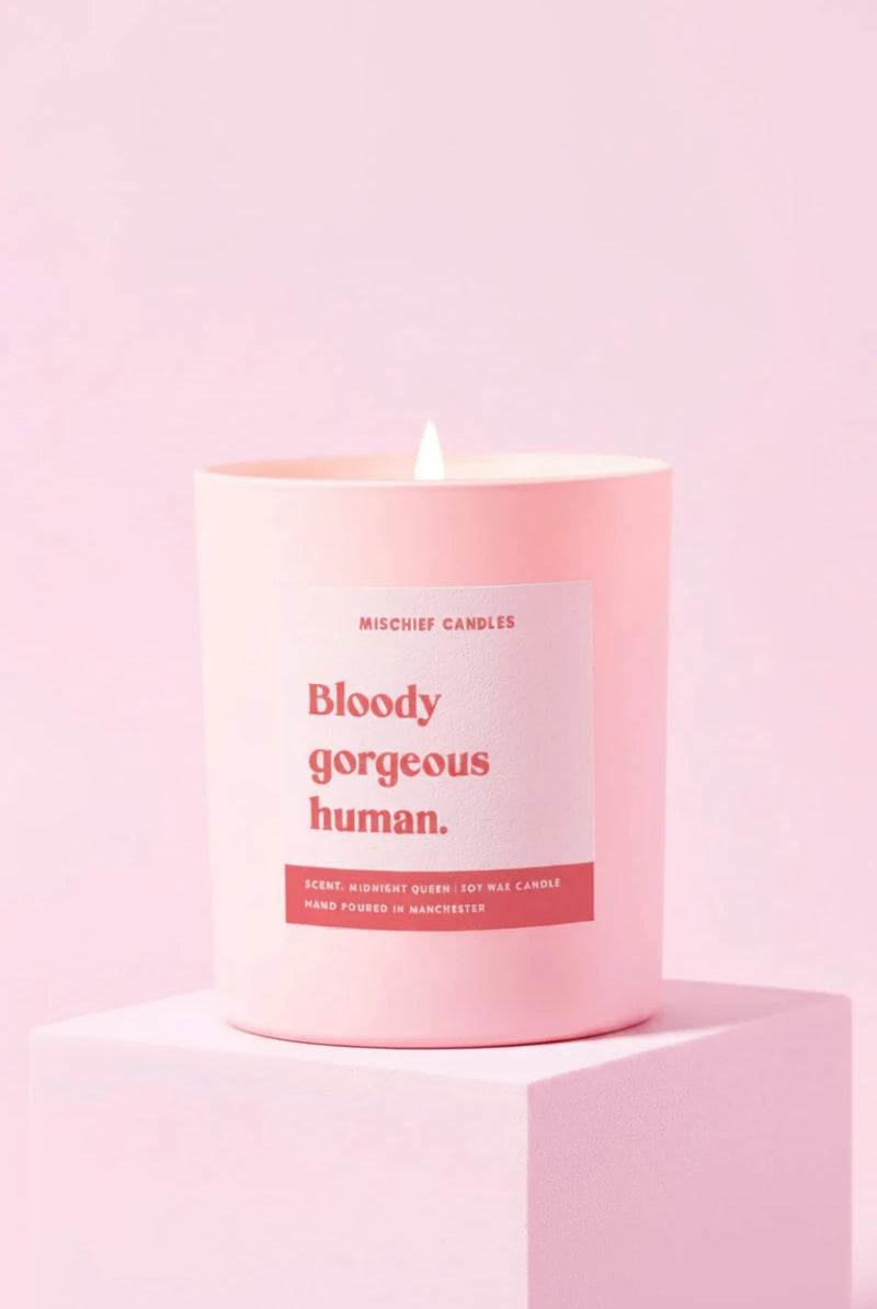 Shop Mischief Candles Candle Bloody Gorgeous Human Candle Candles for women – premium loungewear and festival fashion at Spoiled Brat