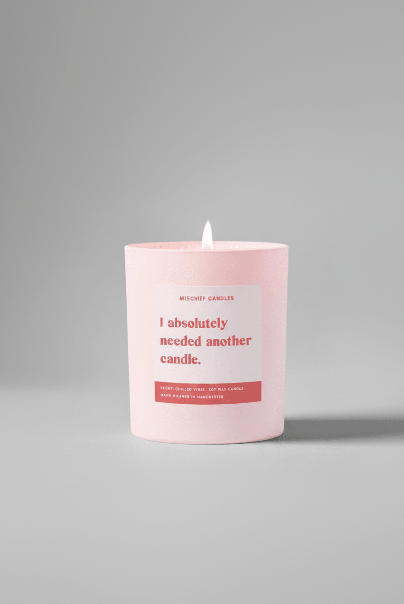 Shop Mischief Candles Funny Needed Another Candle Gift For Her Funny Candle Candles for women – premium loungewear and festival fashion at Spoiled Brat