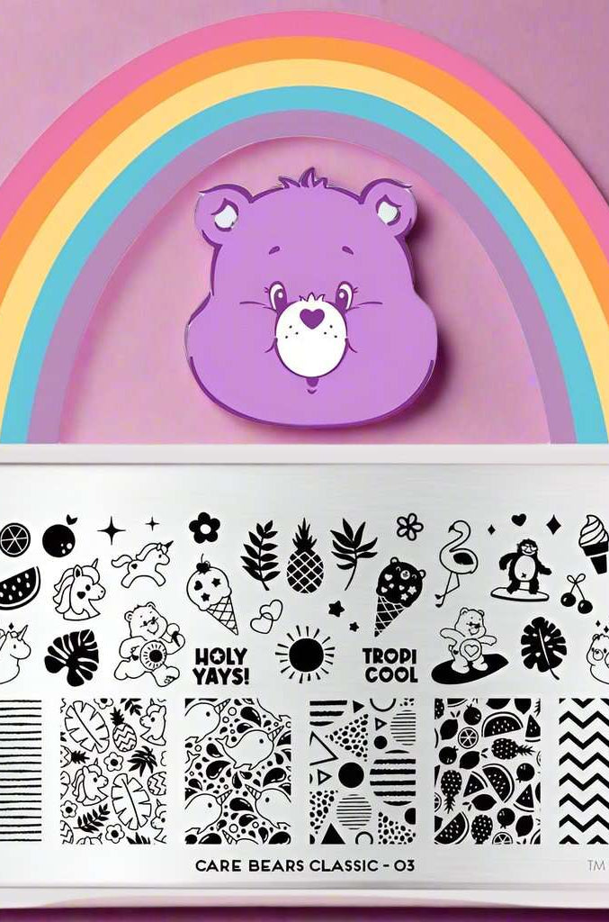 Shop MoYou London MoYou London Care Bears Classic 03 Nail Stamps Nail Art for women – premium loungewear and festival fashion at Spoiled Brat