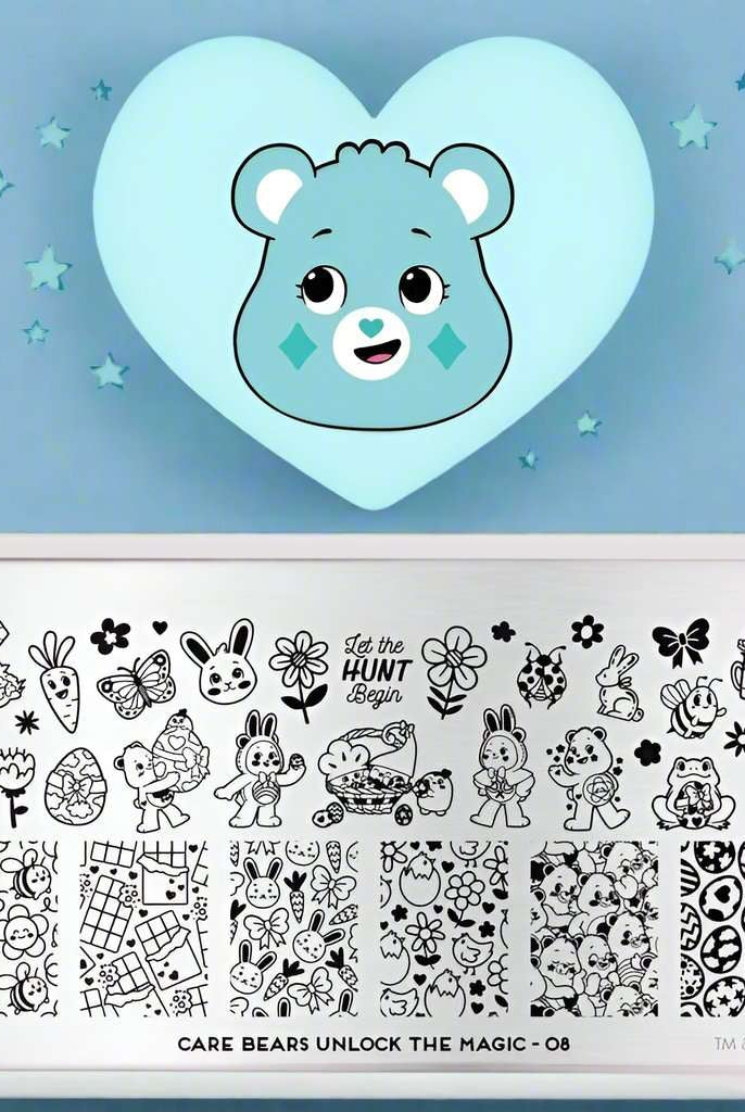 Shop MoYou London MoYou London Care Bears Classic 08 Nail Stamps Nail Art for women – premium loungewear and festival fashion at Spoiled Brat