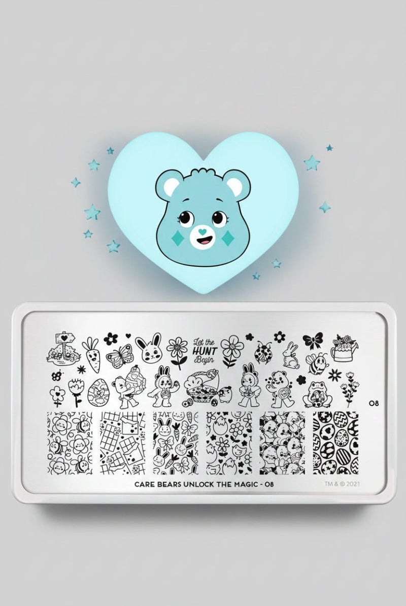 Shop MoYou London MoYou London Care Bears Classic 08 Nail Stamps Nail Art for women – premium loungewear and festival fashion at Spoiled Brat