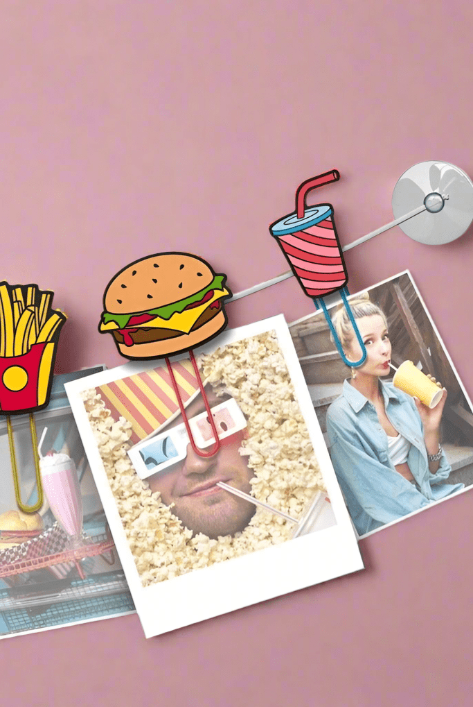 Shop Mustard Mustard ClipIt Fast Food Photo Hangers Photo Hangers for women – premium loungewear and festival fashion at Spoiled Brat