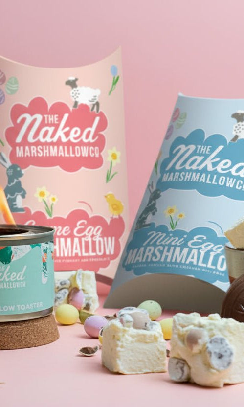 EASTER Edition Gourmet Marshmallow Toasting Gift Set by Naked Marshmallow – Gifts – | Spoiled Brat UK