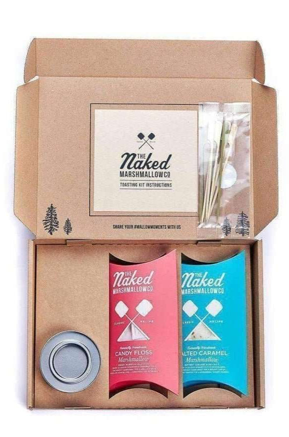 Marshmallow Toasting Kit Gifts by Naked Marshmallow as seen on celebrities