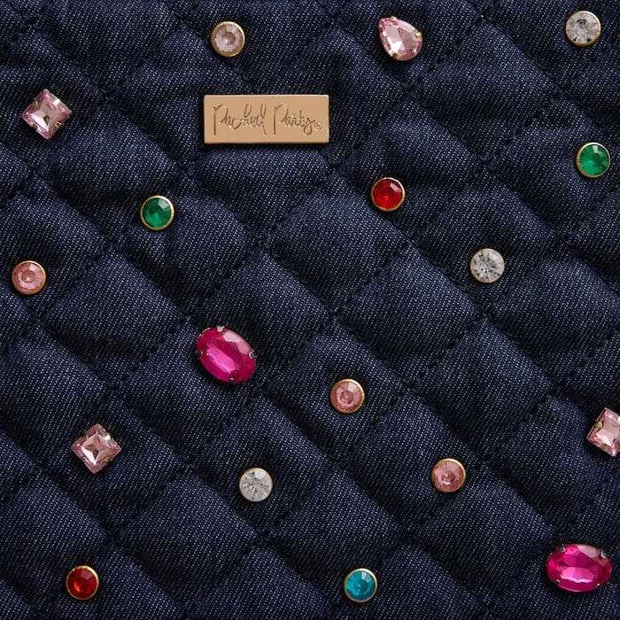 Shop Packed Party Packed Party Back to Fun Denim Everything Pouch Clutch Bag for women – premium loungewear and festival fashion at Spoiled Brat